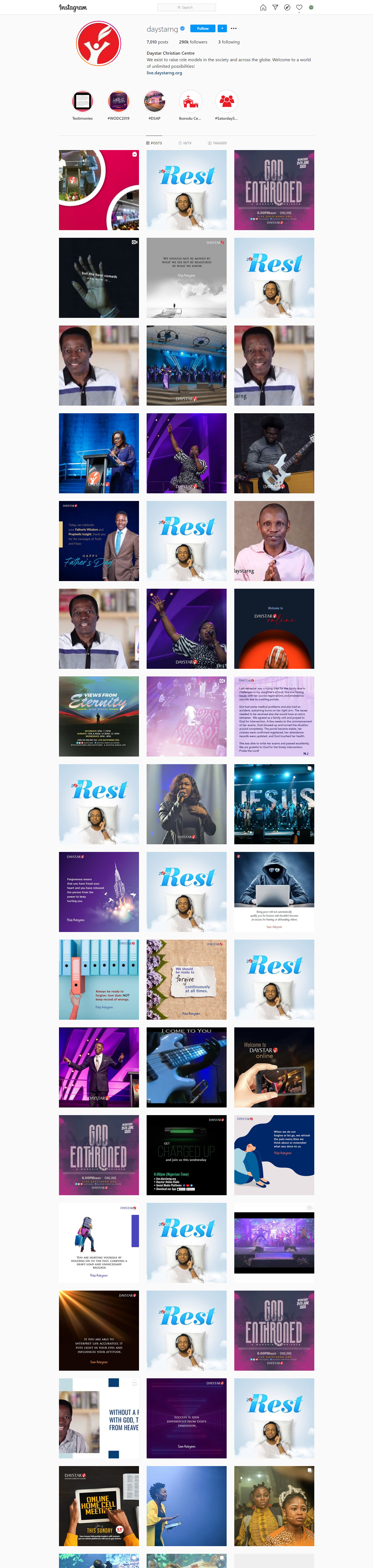 Daystar Social Marketing by Talent Horizon Multimedia